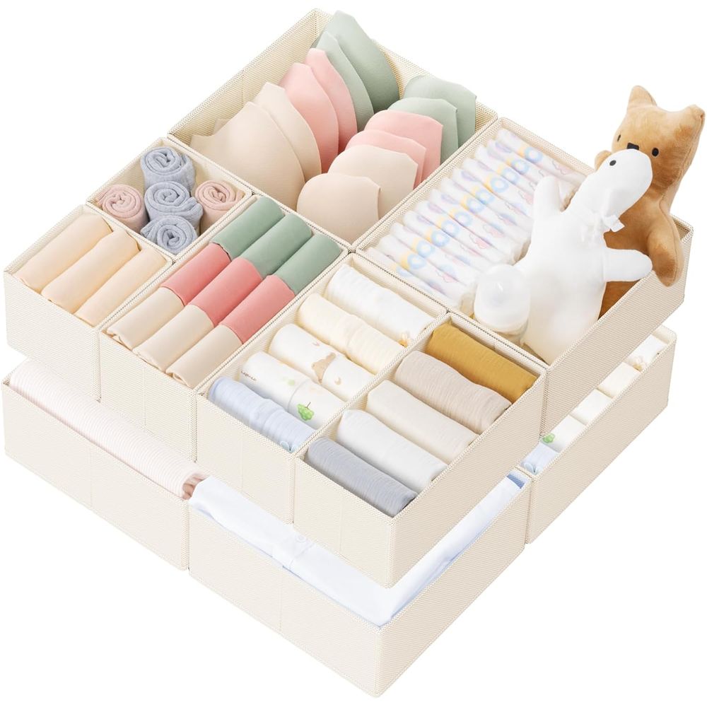 Baby Nursery Closet - 10 Paket Organizer Laci untuk Pakaian