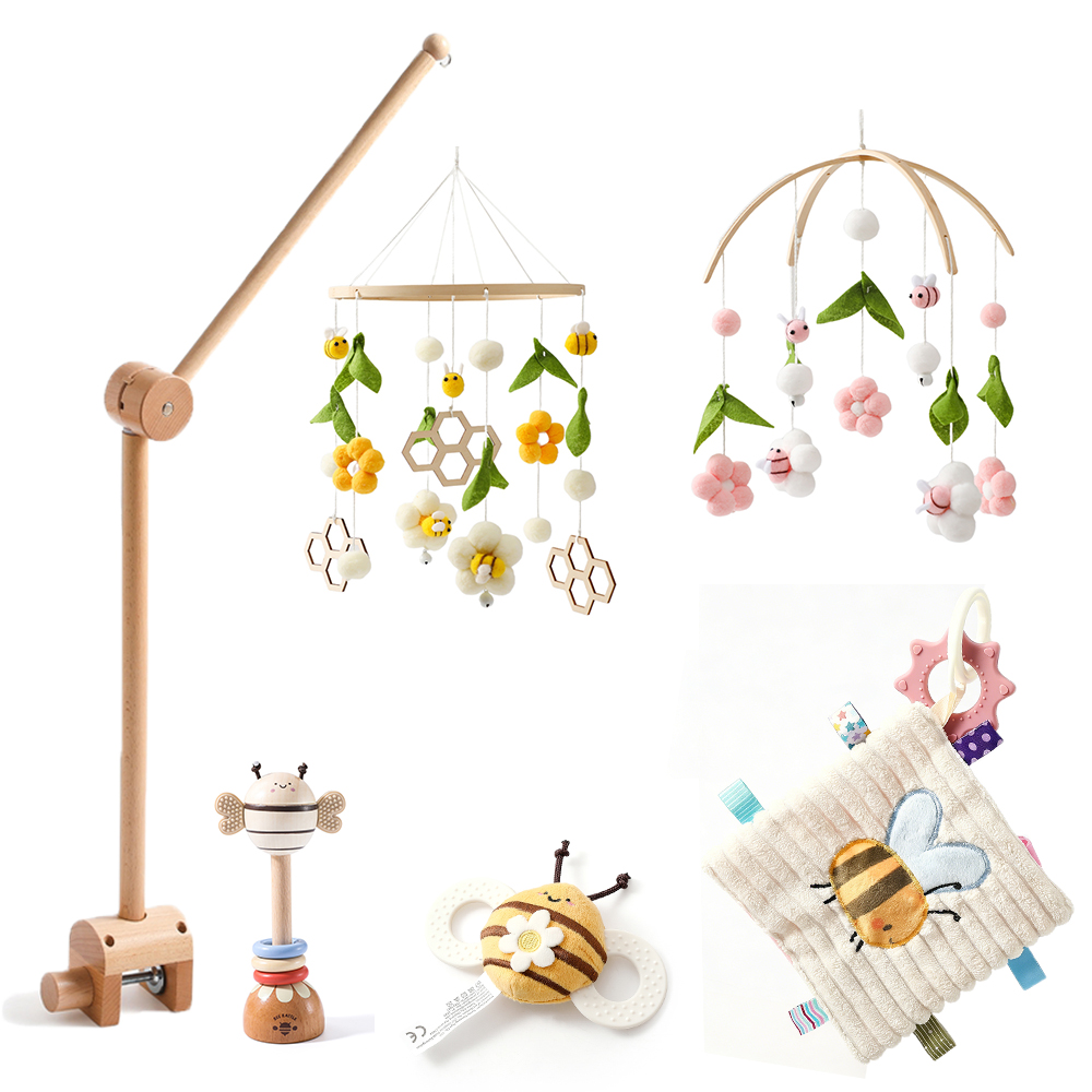 Baby Nursery Equipment - Mainan Gantung Ranjang Bayi Bertema Lebah