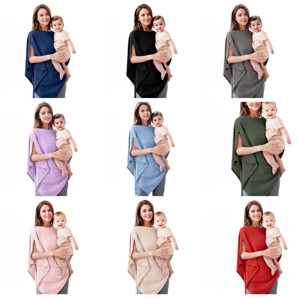 Nursing Cover Breastfeeding - Penutup Menyusui Lembut untuk Menyusui, Ponco