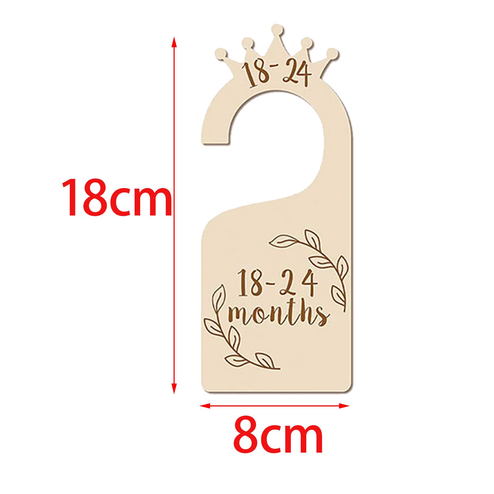 Baby Nursery Closet - Pembatas Lemari Bayi, Set Penyelenggara Lemari