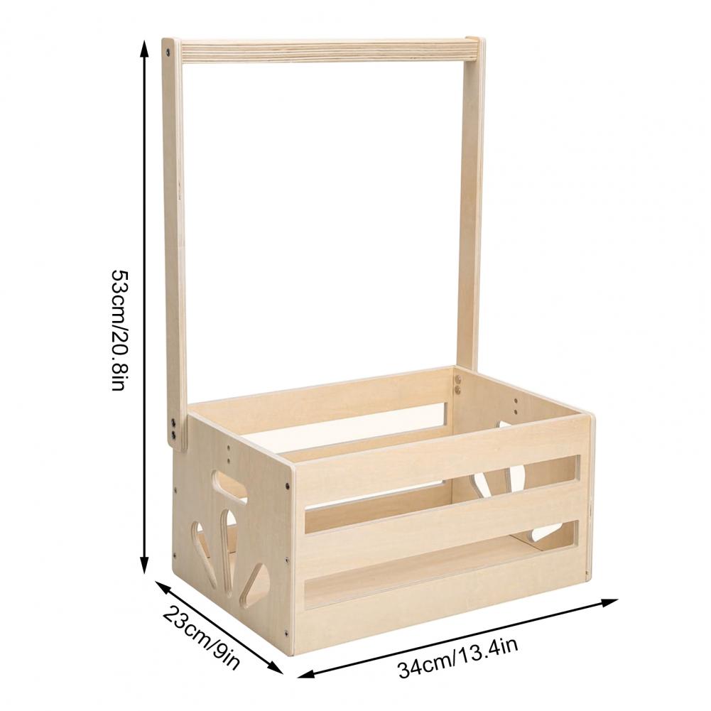 Baby Nursery Closet - Rak Penyimpanan Kayu untuk Perlengkapan Bayi