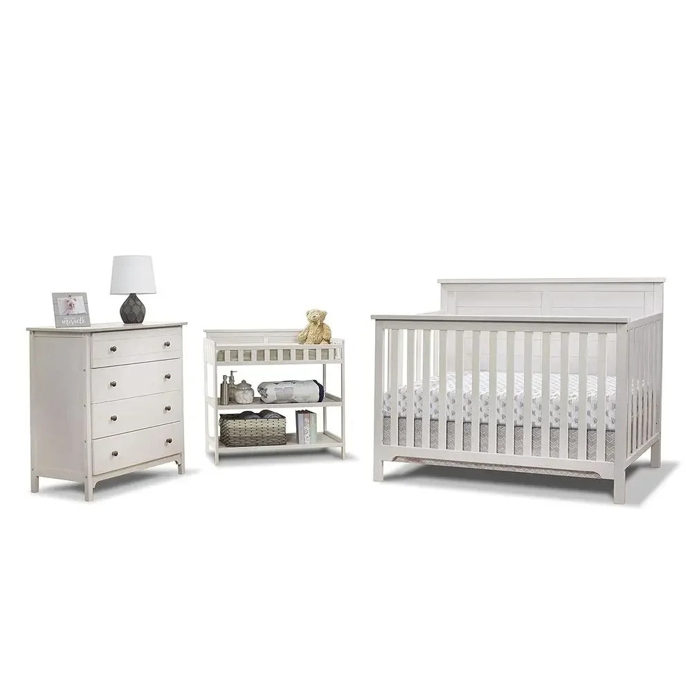 Convertible Crib Set - Set Perlengkapan Bayi 3-Piece Furniture Armhouse