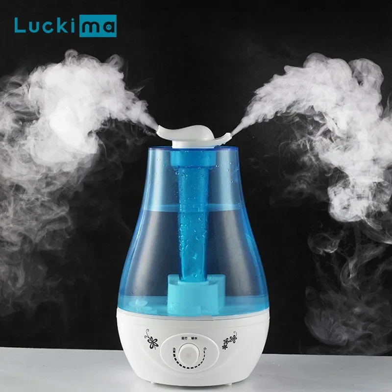 Baby Nursery Humidifier - 3000ML Pelembap Udara Ultrasonik Penyemprot Ganda