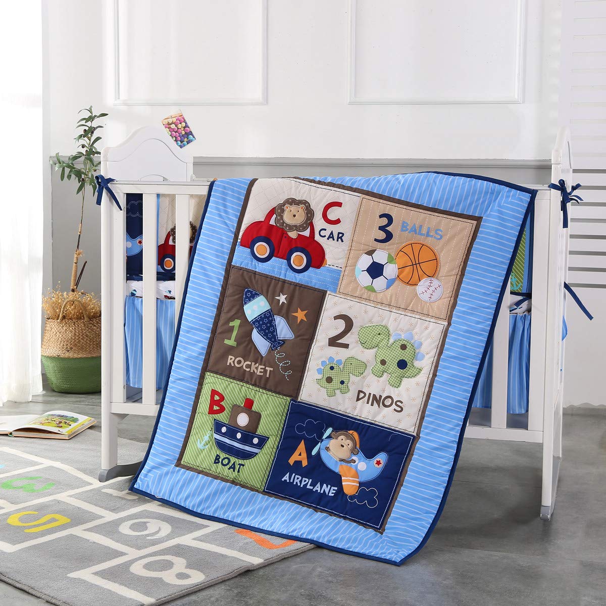 Baby Nursery Themes - Set tempat tidur bayi, Set tempat