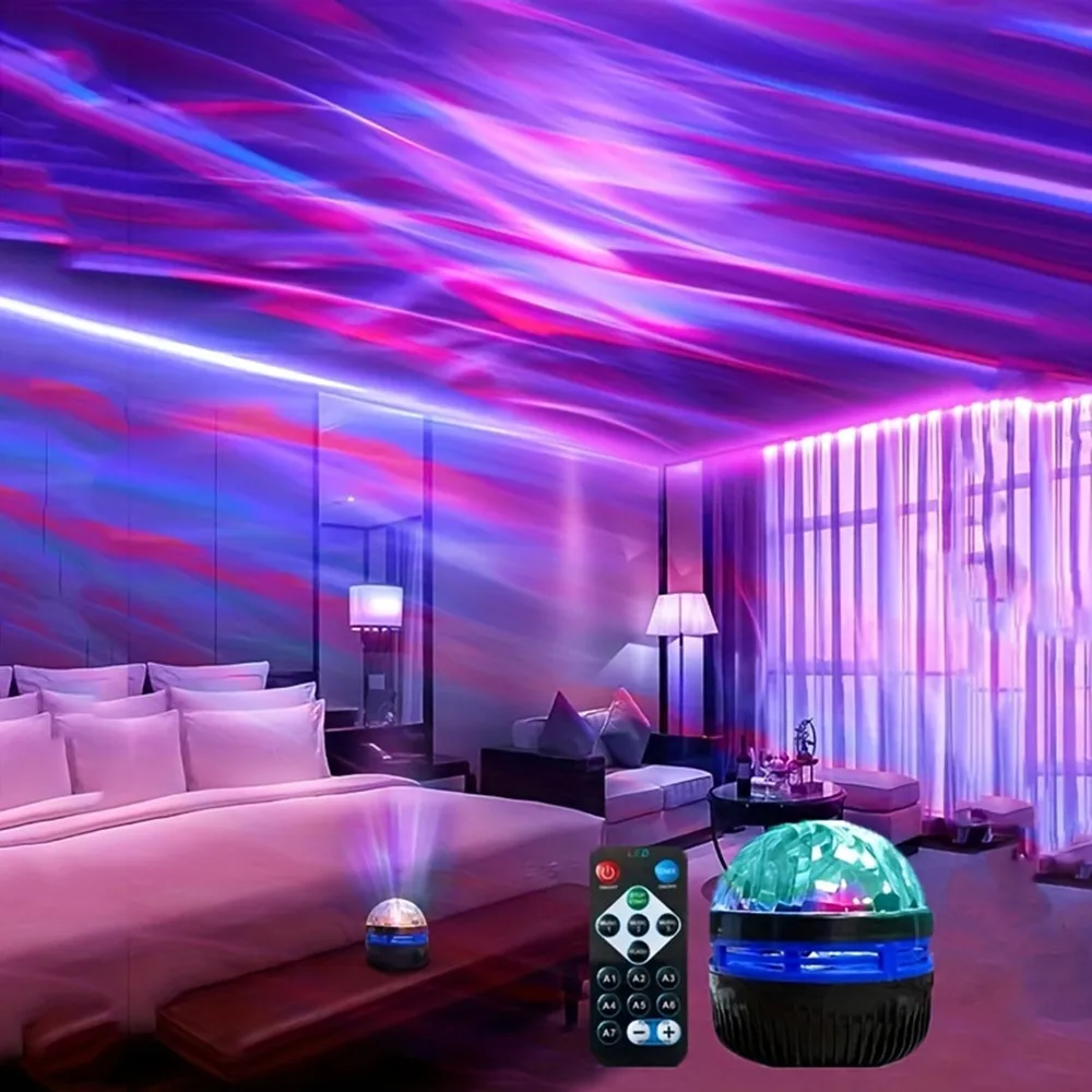 Night Light Projector Stars - Proyektor LED langit malam, proyeksi langit
