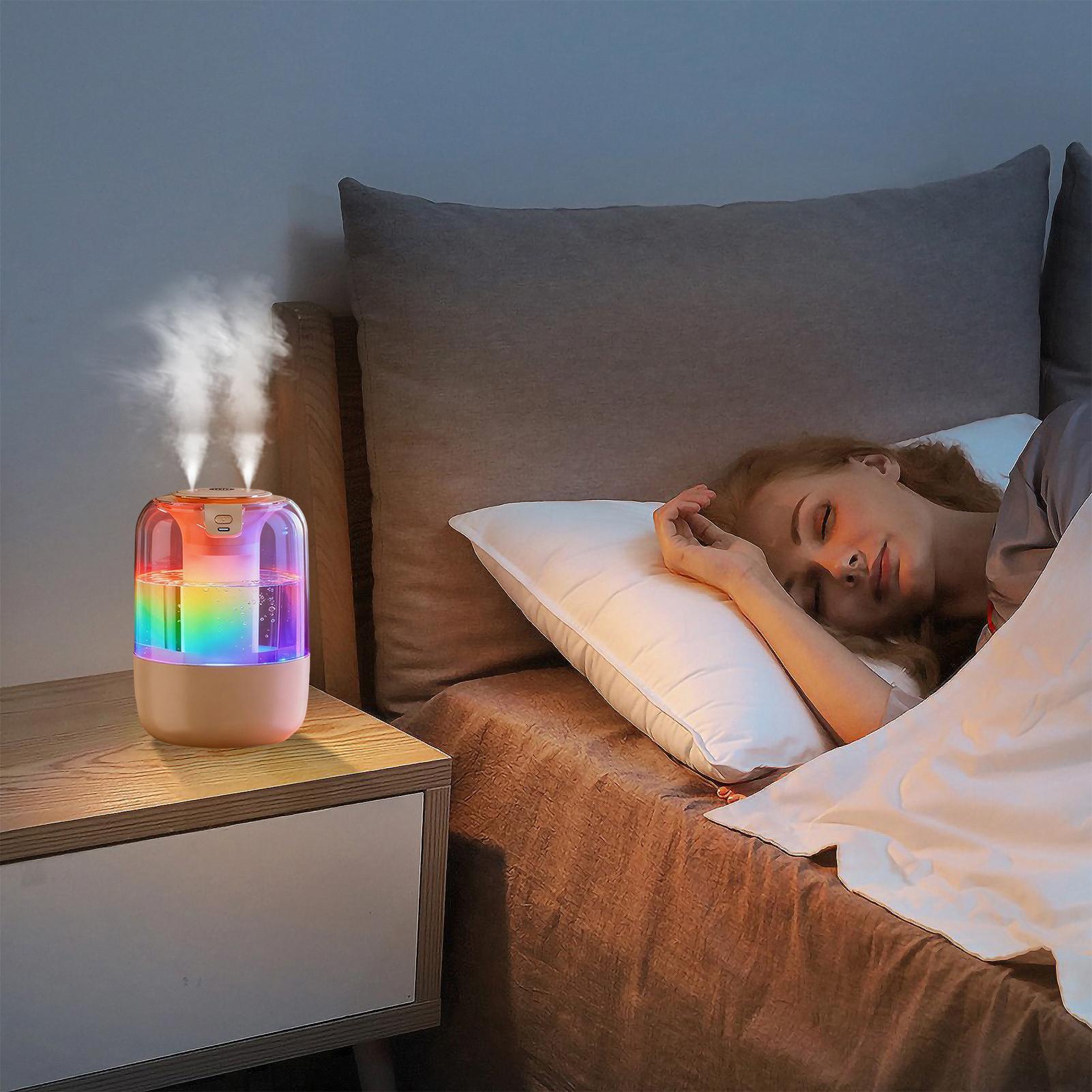 Baby Nursery Humidifier - Pelembap Udara Kamar Tidur Dengan Lampu