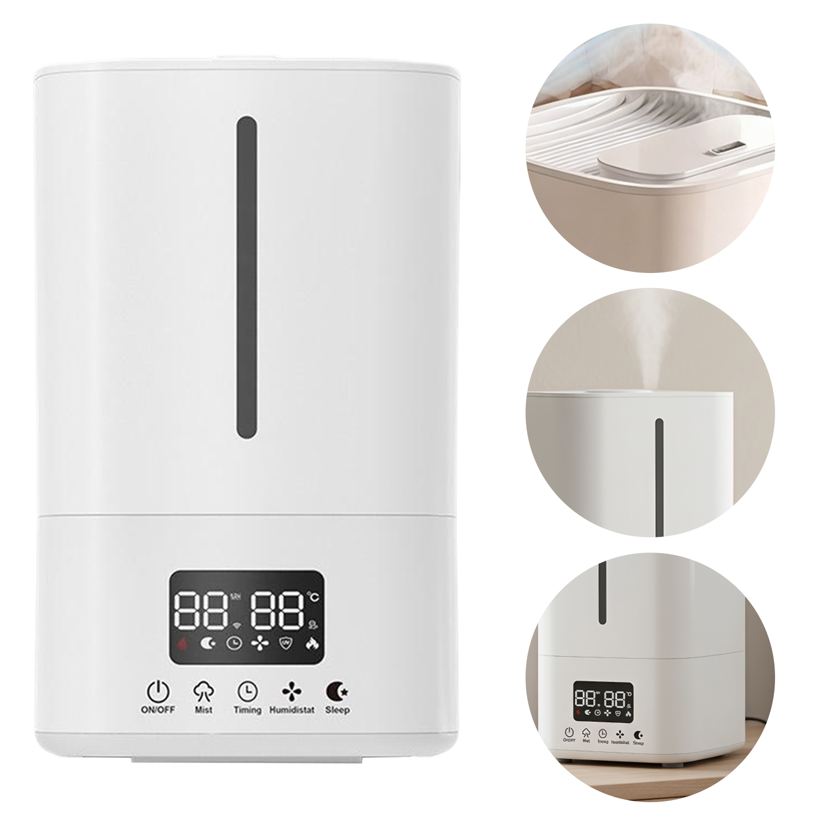 Humidifier Pintar 5L dengan Pe - Baby Nursery Humidifier ulasan dan harga