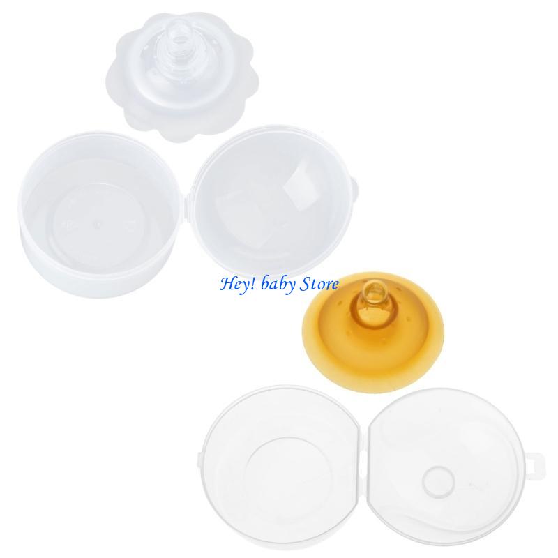Q1FE Double Layer Silicone Nip - Nursing Cover Breastfeeding ulasan dan harga