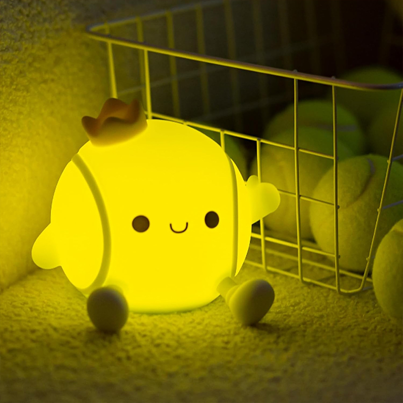 Lampu Tidur Silikon Bentuk Bol - Baby Nursery Equipment ulasan dan harga