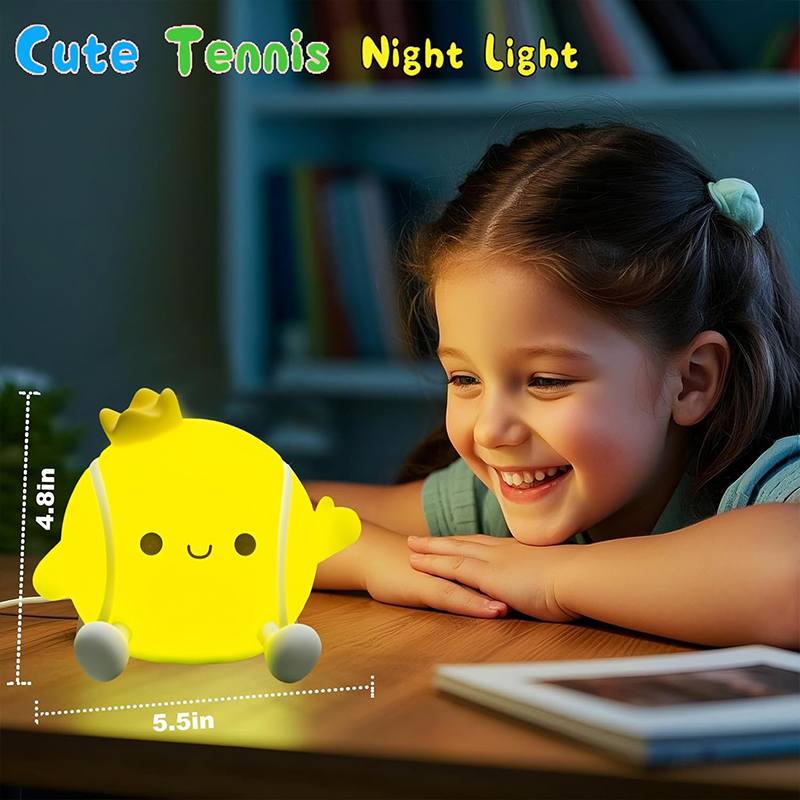 Lampu Tidur Silikon Bentuk Bol - Baby Nursery Equipment ulasan dan harga