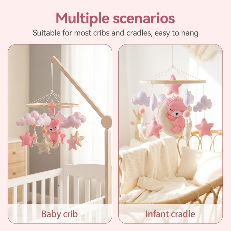 1Pc Kotak Musik Gantung Tempat - Baby Nursery Equipment ulasan dan harga
