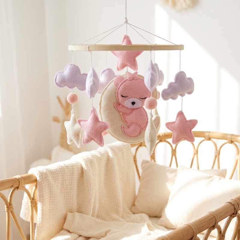 1Pc Kotak Musik Gantung Tempat - Baby Nursery Equipment ulasan dan harga