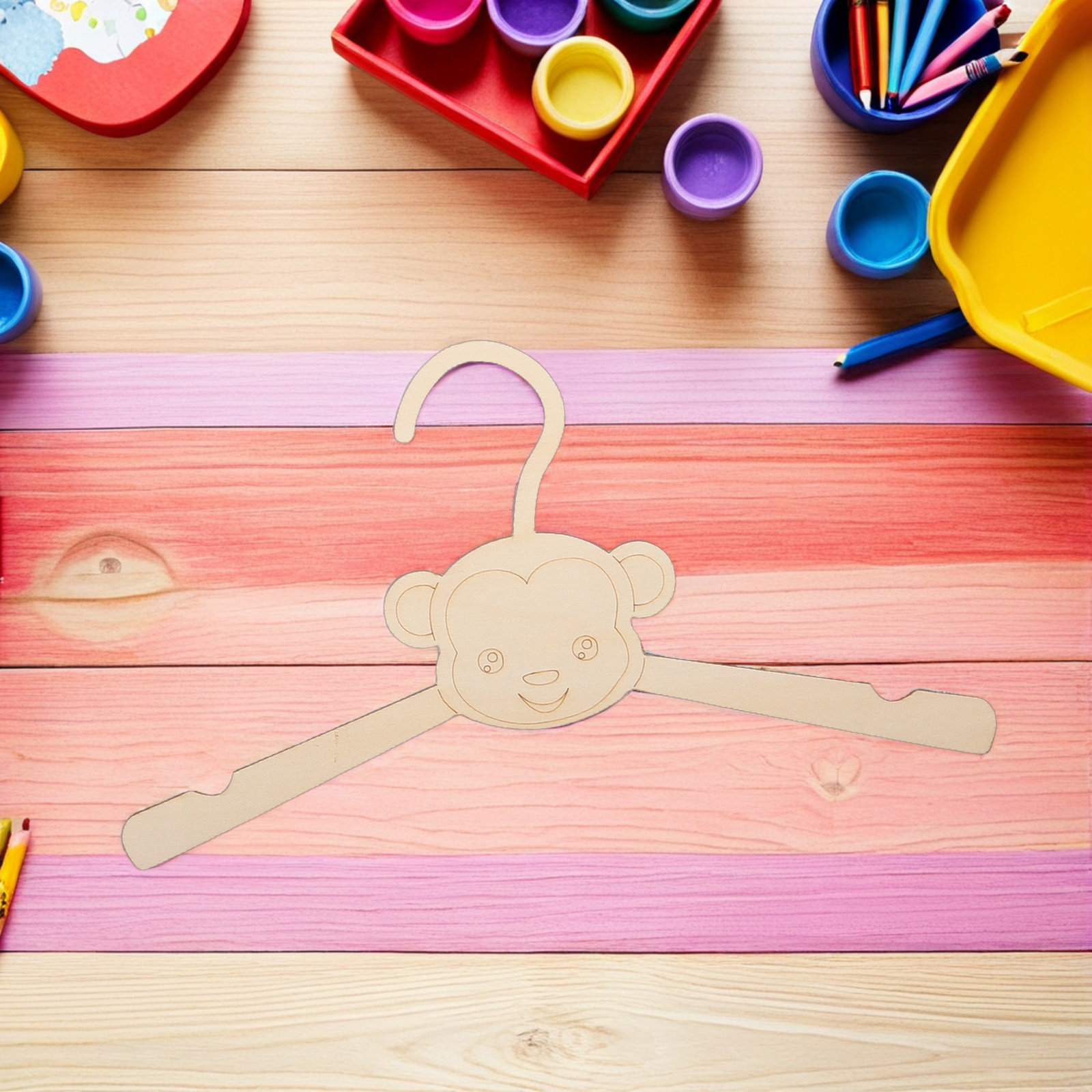 10 Buah Gantungan Baju Anak-an - Baby Nursery Closet ulasan dan harga