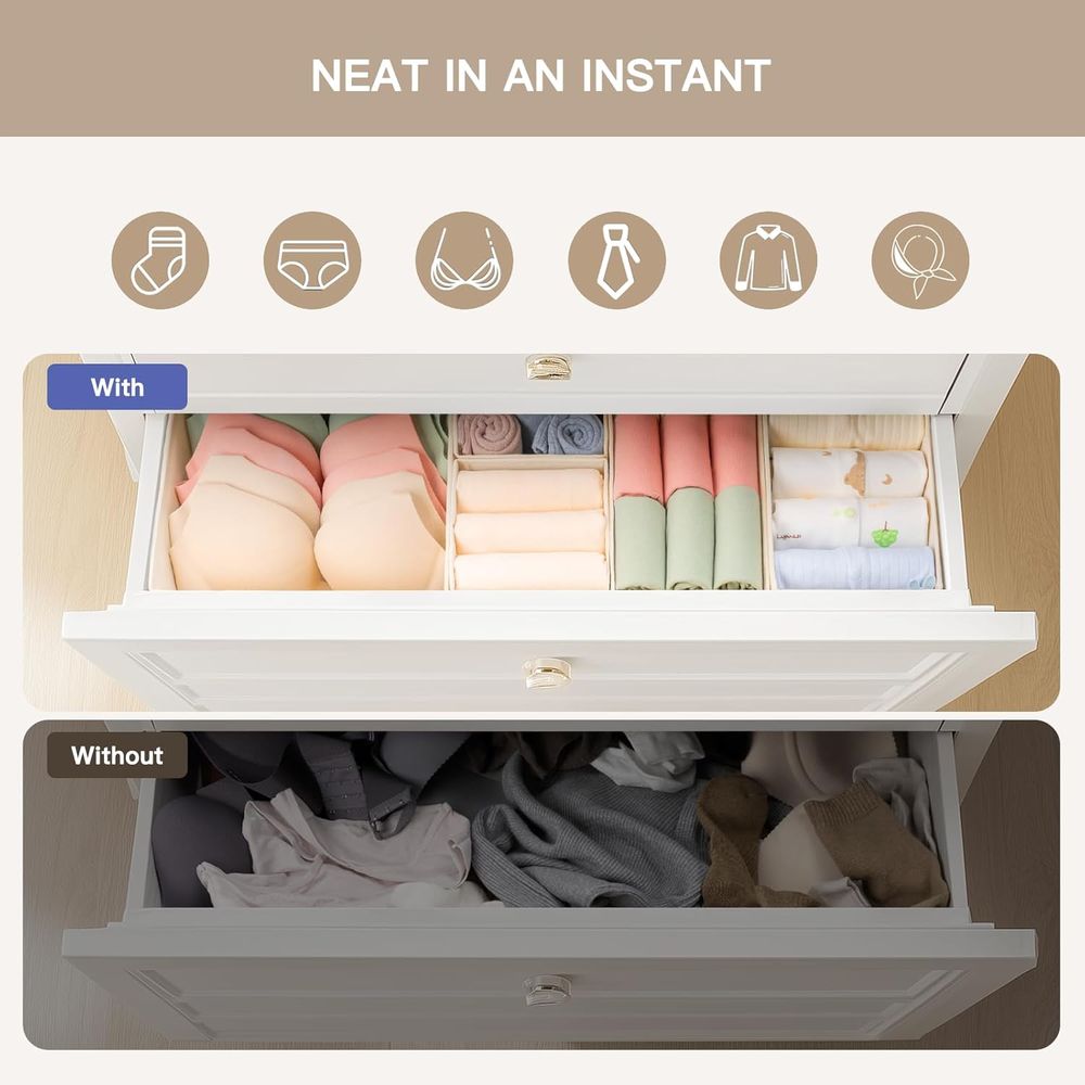 10 Paket Organizer Laci untuk  - Baby Nursery Closet ulasan dan harga