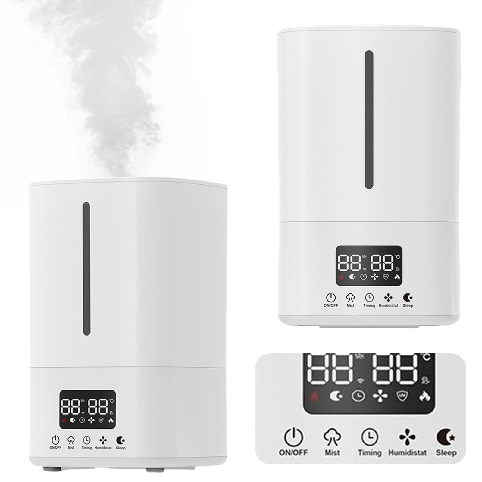 Pelembap Udara 5L dengan Pembe - Baby Nursery Humidifier ulasan dan harga