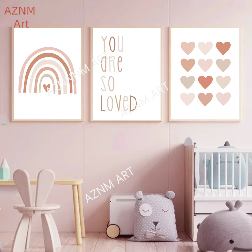 1/3 Buah, Poster Seni Dinding  - Baby Nursery Girl ulasan dan harga