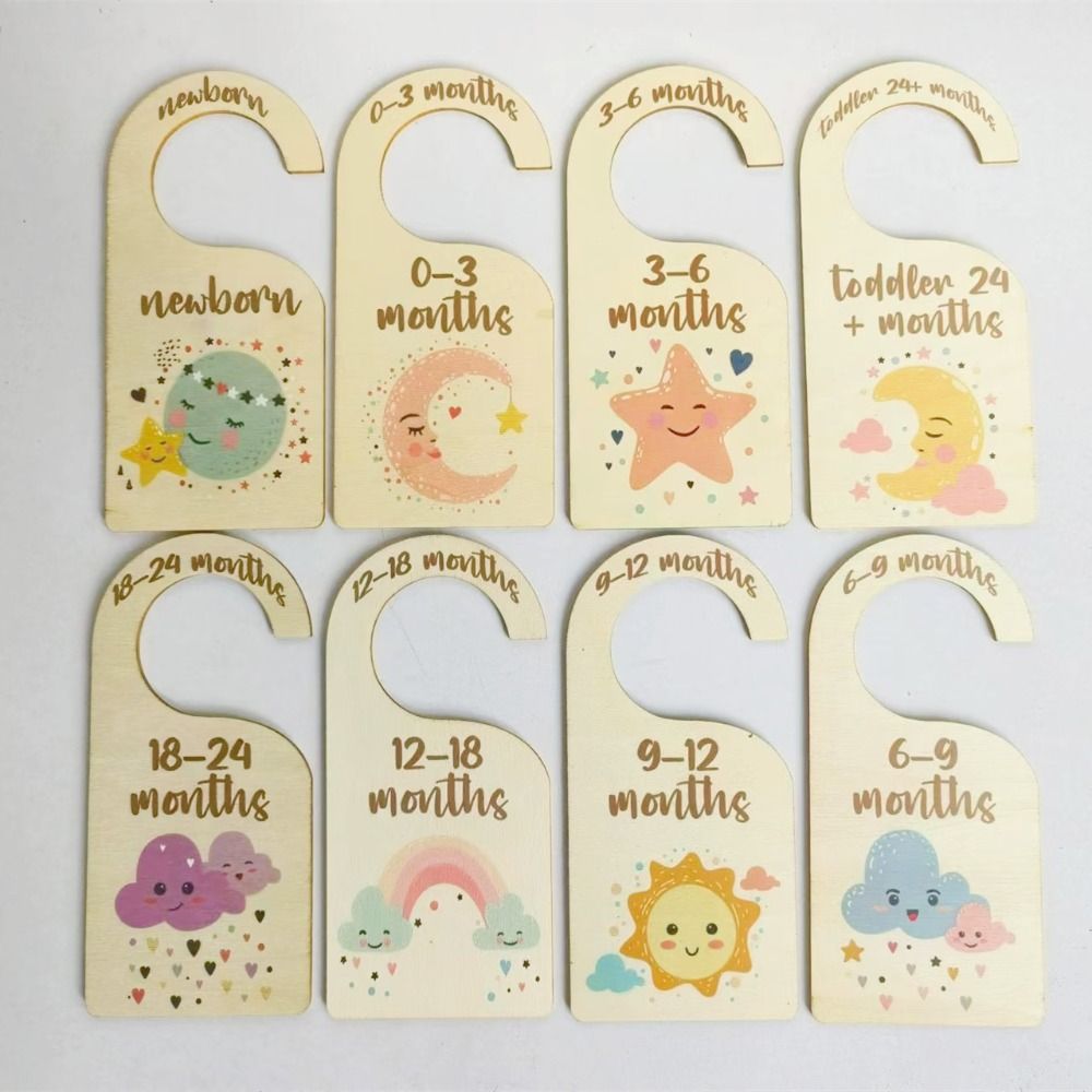 7/8 Buah Pembatas Lemari Bayi  - Baby Nursery Closet ulasan dan harga