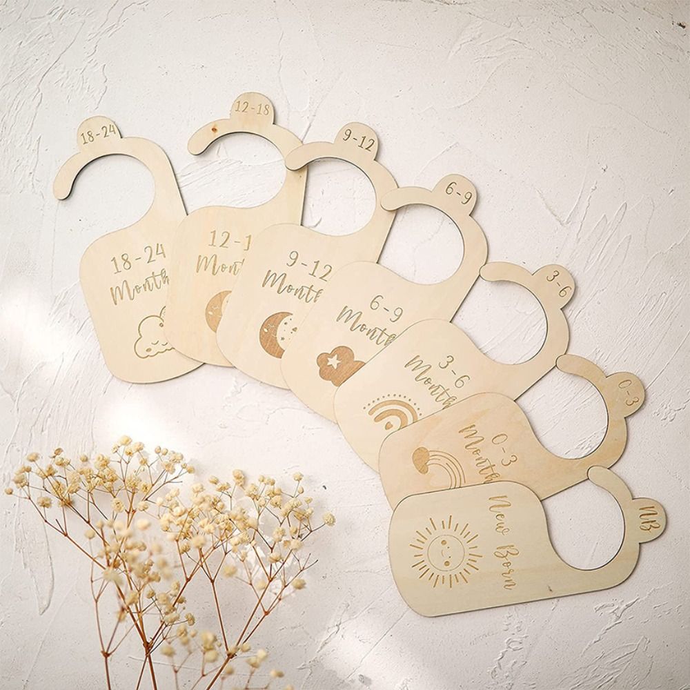 7/8 Buah Pembatas Lemari Bayi  - Baby Nursery Closet ulasan dan harga