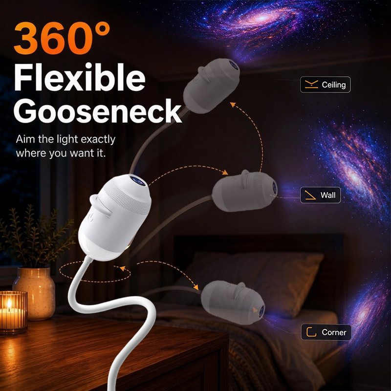 Proyektor Galaksi Bintang 5D H - Night Light Projector Stars ulasan dan harga