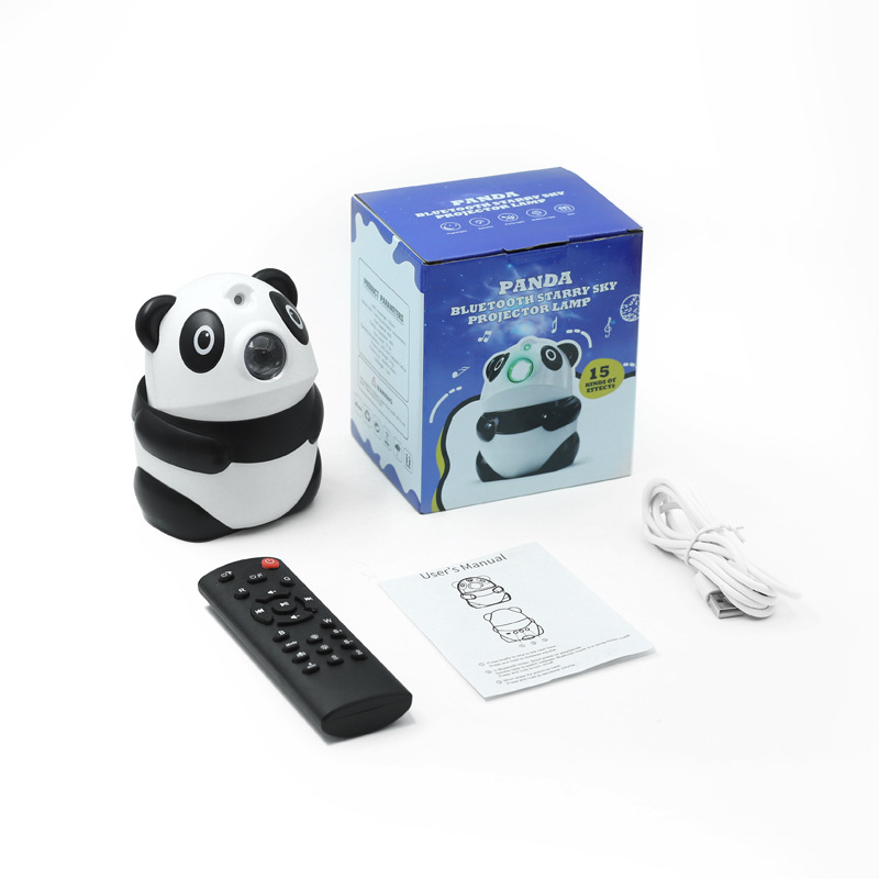 Proyektor Lampu Bintang Panda, - Night Light Projector Stars ulasan dan harga