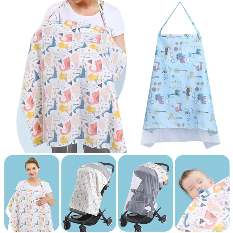Penutup menyusui 100% katun un - Nursing Cover Breastfeeding ulasan dan harga
