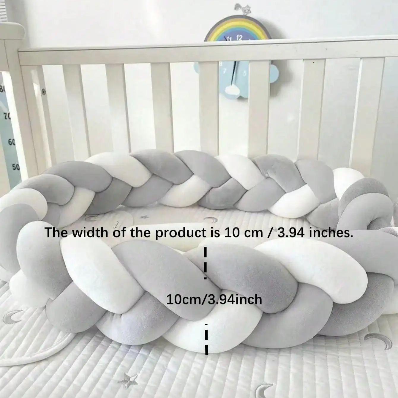 Pelindung Tempat Tidur Bayi, B - Convertible Crib Set ulasan dan harga