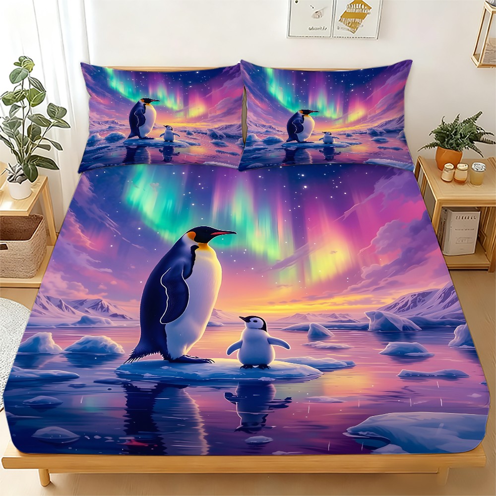 Set Sprei Aurora Penguin Tiga  - Baby Nursery Themes ulasan dan harga