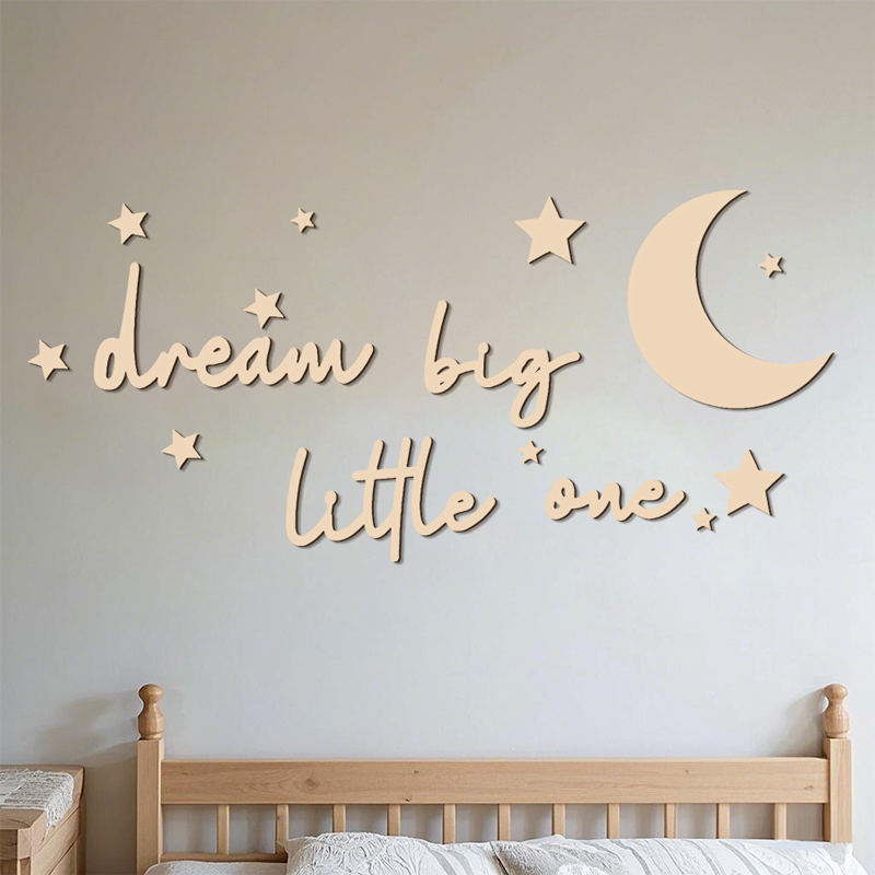 Mimpi Besar Si Kecil Tanda Kay - Baby Nursery Letters ulasan dan harga