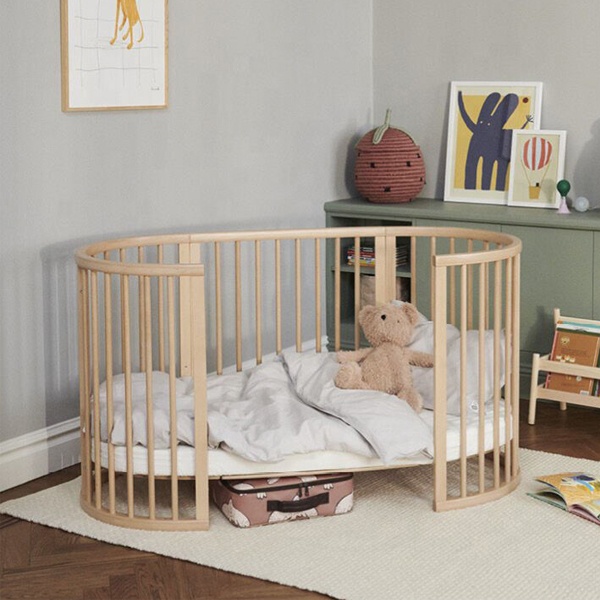 Tempat Tidur Bayi Kayu Bentuk  - Convertible Crib Set ulasan dan harga