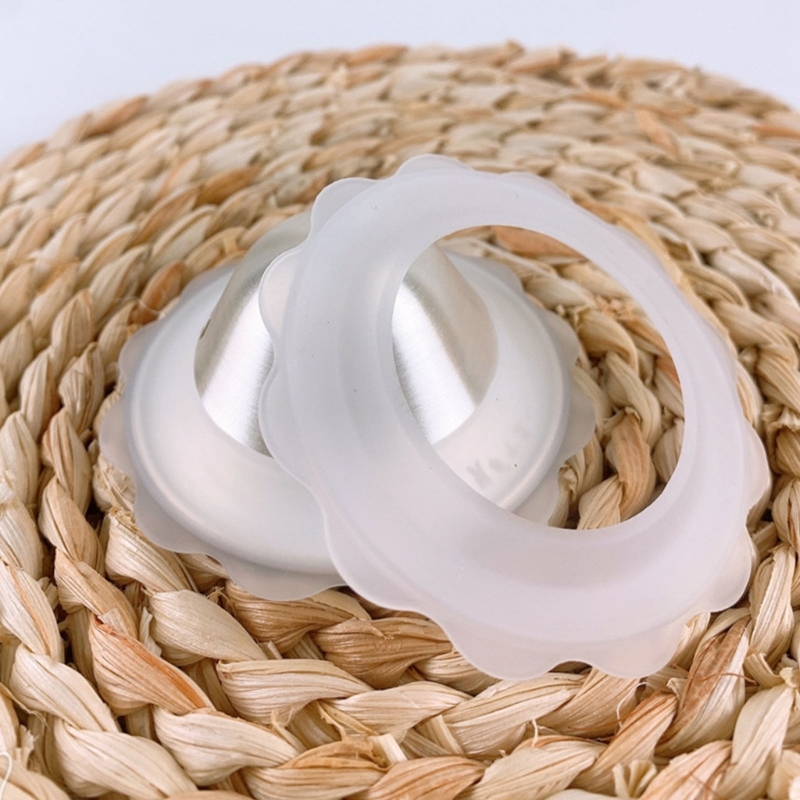 2 pasang cincin nyaman silikon - Nursing Cover Breastfeeding ulasan dan harga