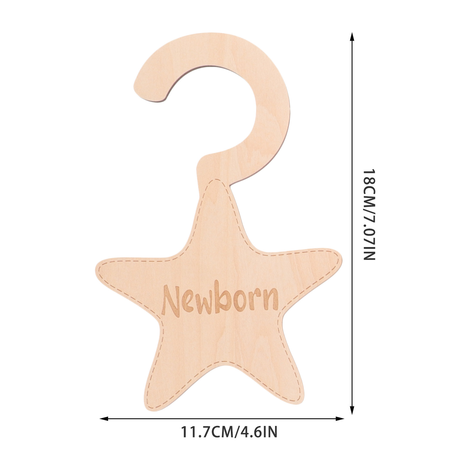 7 Buah Pembatas Lemari Pakaian - Baby Nursery Closet ulasan dan harga