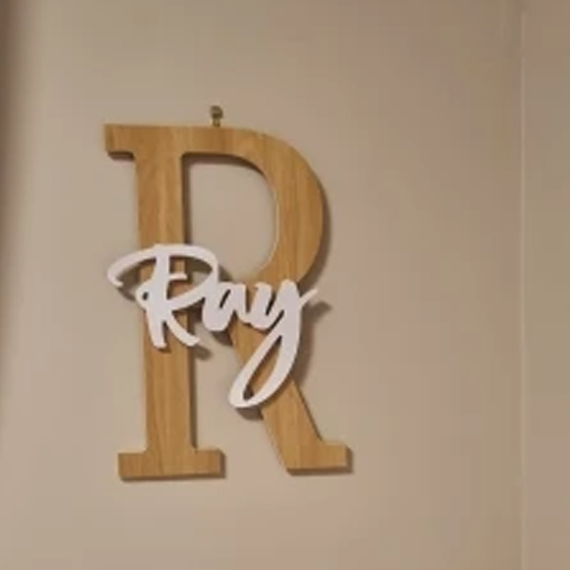 Tanda nama kayu kustom hadiah  - Baby Nursery Letters ulasan dan harga