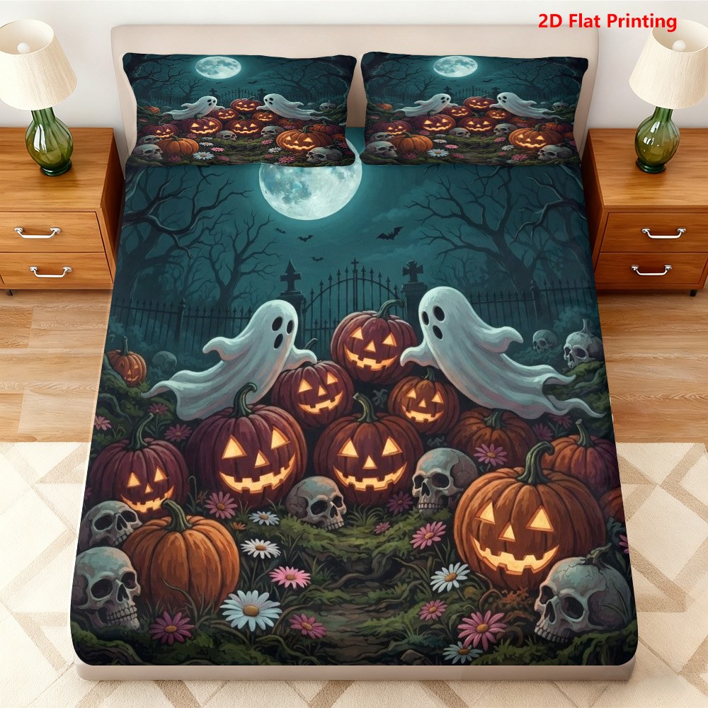 Pelindung Kasur Motif Labu Hal - Baby Nursery Themes ulasan dan harga
