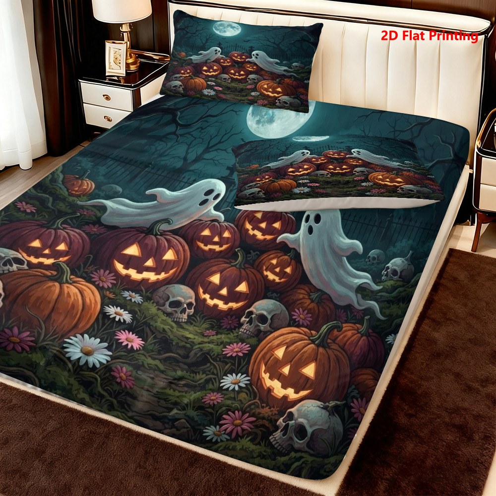 Pelindung Kasur Motif Labu Hal - Baby Nursery Themes ulasan dan harga