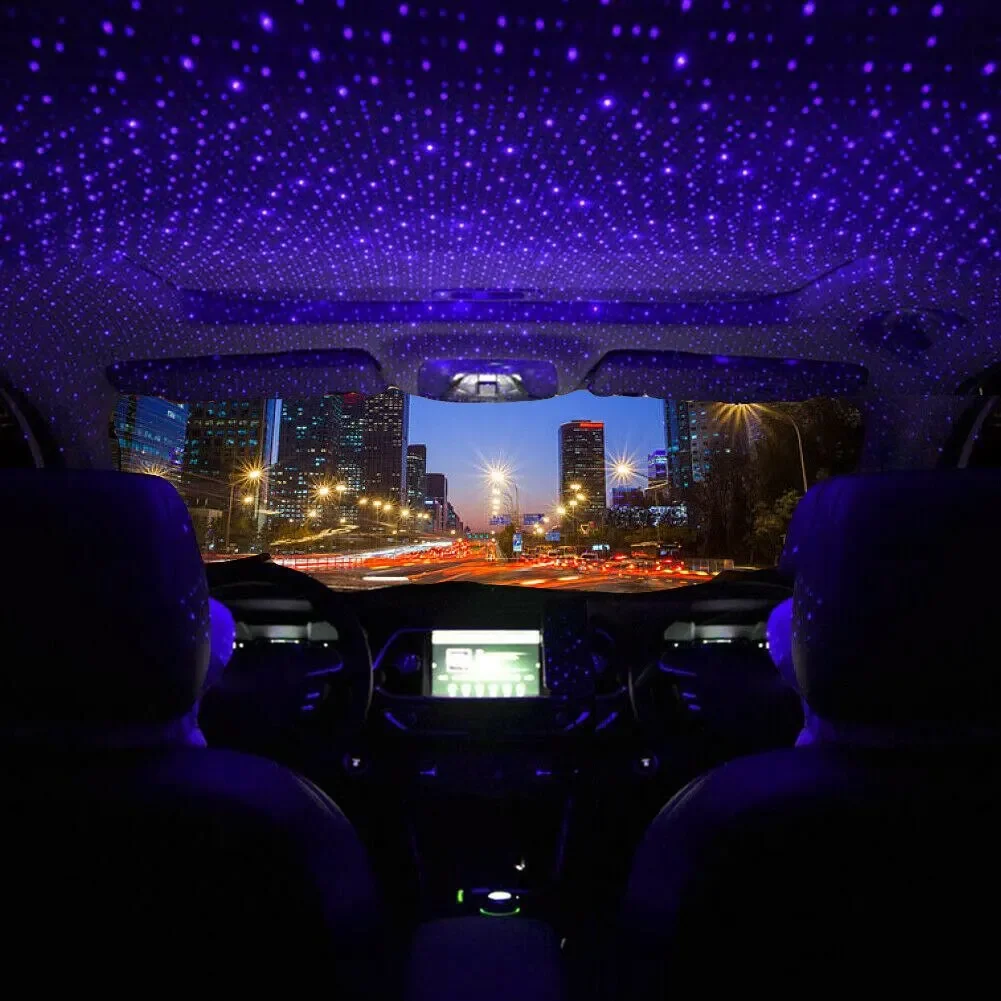 Lampu LED Mini USB 5V untuk Mo - Night Light Projector Stars ulasan dan harga