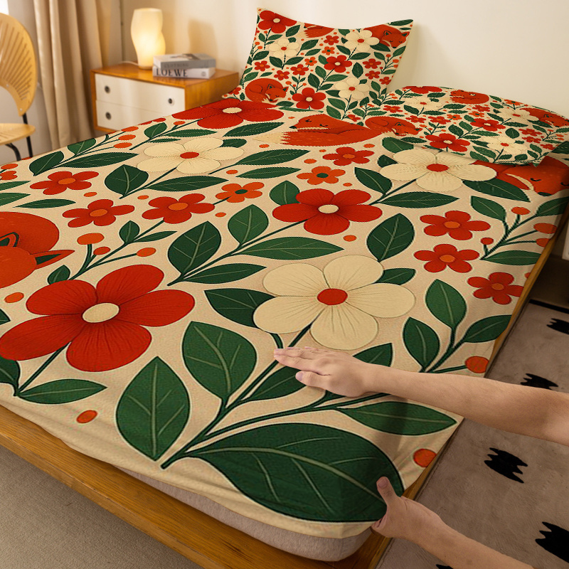 Pelindung Kasur Motif Bunga Du - Baby Nursery Themes ulasan dan harga