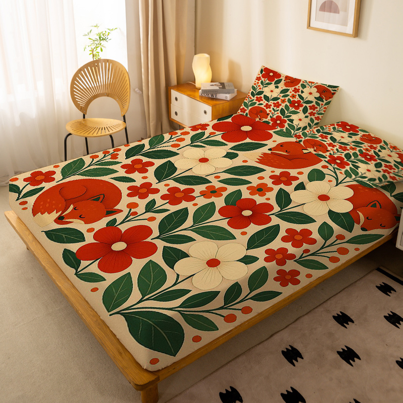 Pelindung Kasur Motif Bunga Du - Baby Nursery Themes ulasan dan harga