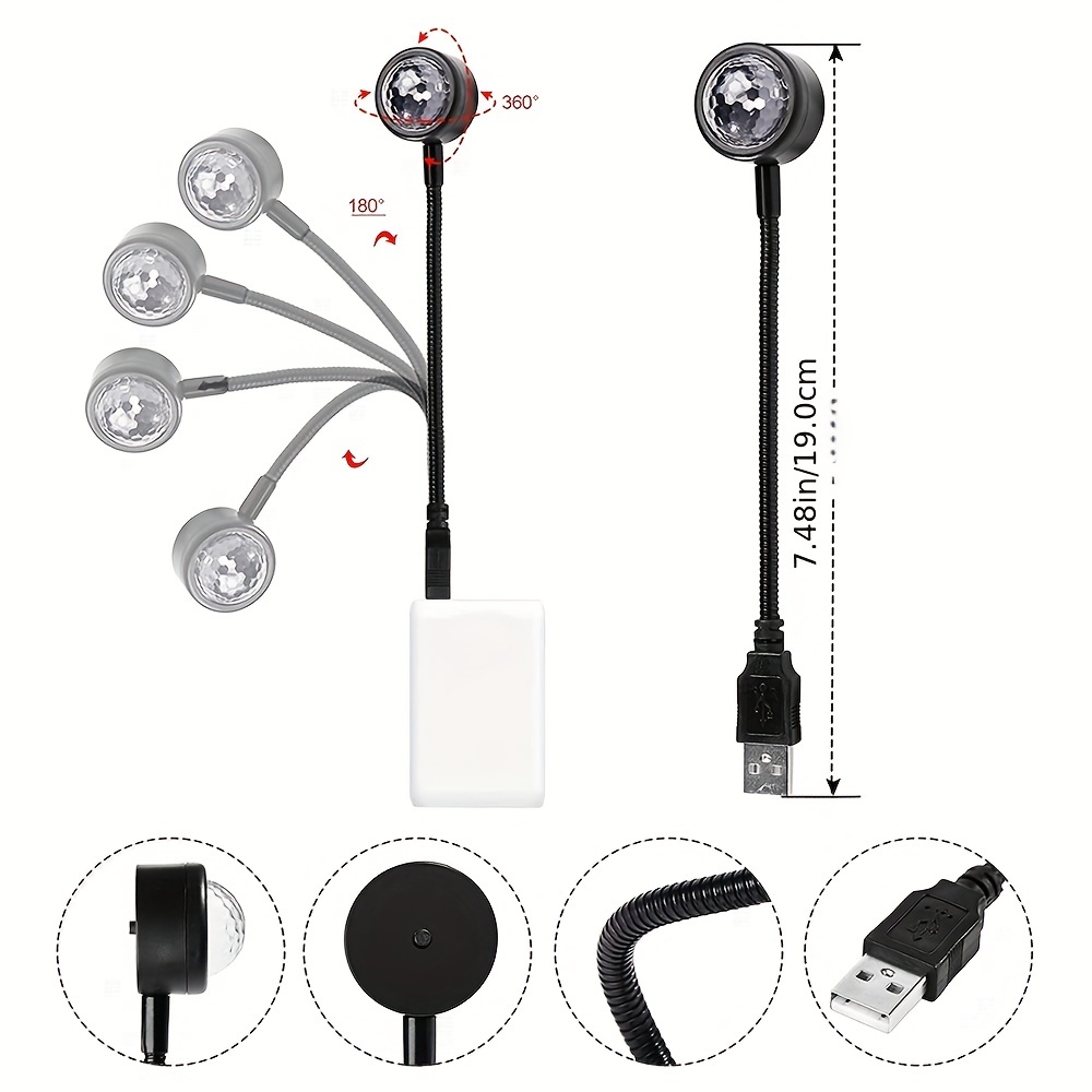 Lampu malam langit berbintang  - Night Light Projector Stars ulasan dan harga