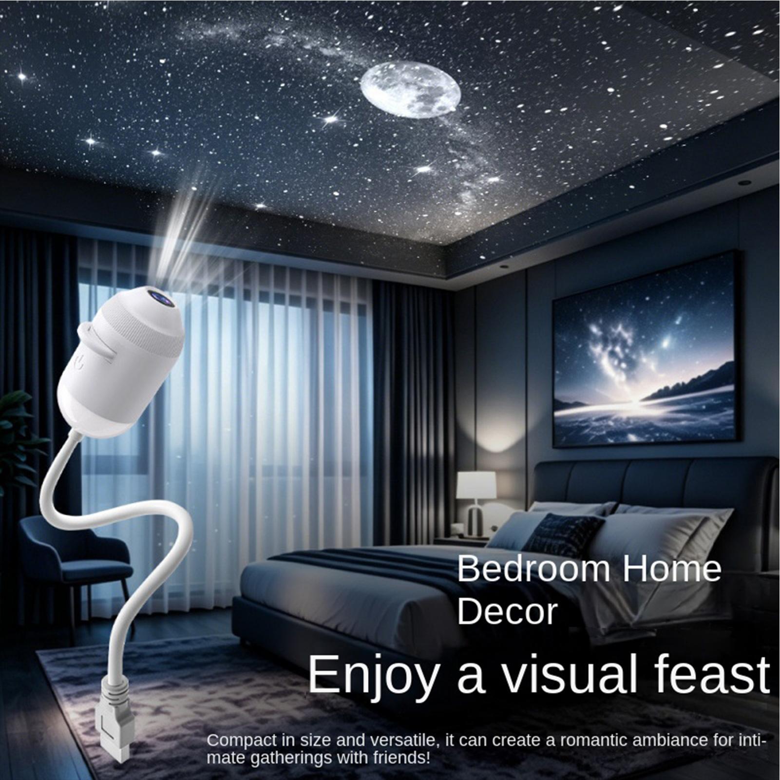 24 buah Slide Proyeksi 2in1 Mi - Night Light Projector Stars ulasan dan harga