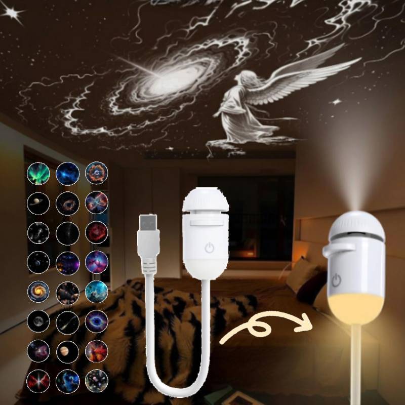 Proyektor Bintang Galaksi Lamp - Night Light Projector Stars ulasan dan harga