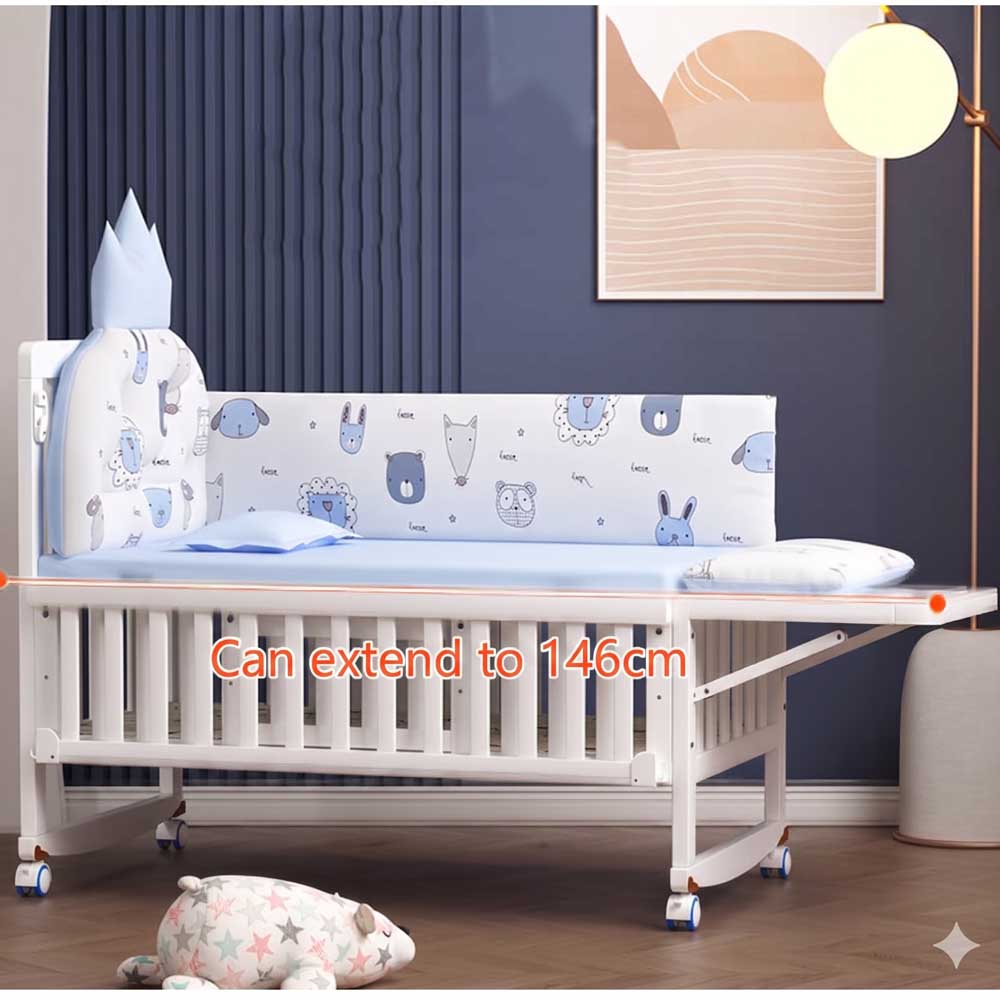 Tempat Tidur Bayi Premium dari - Convertible Crib Set ulasan dan harga