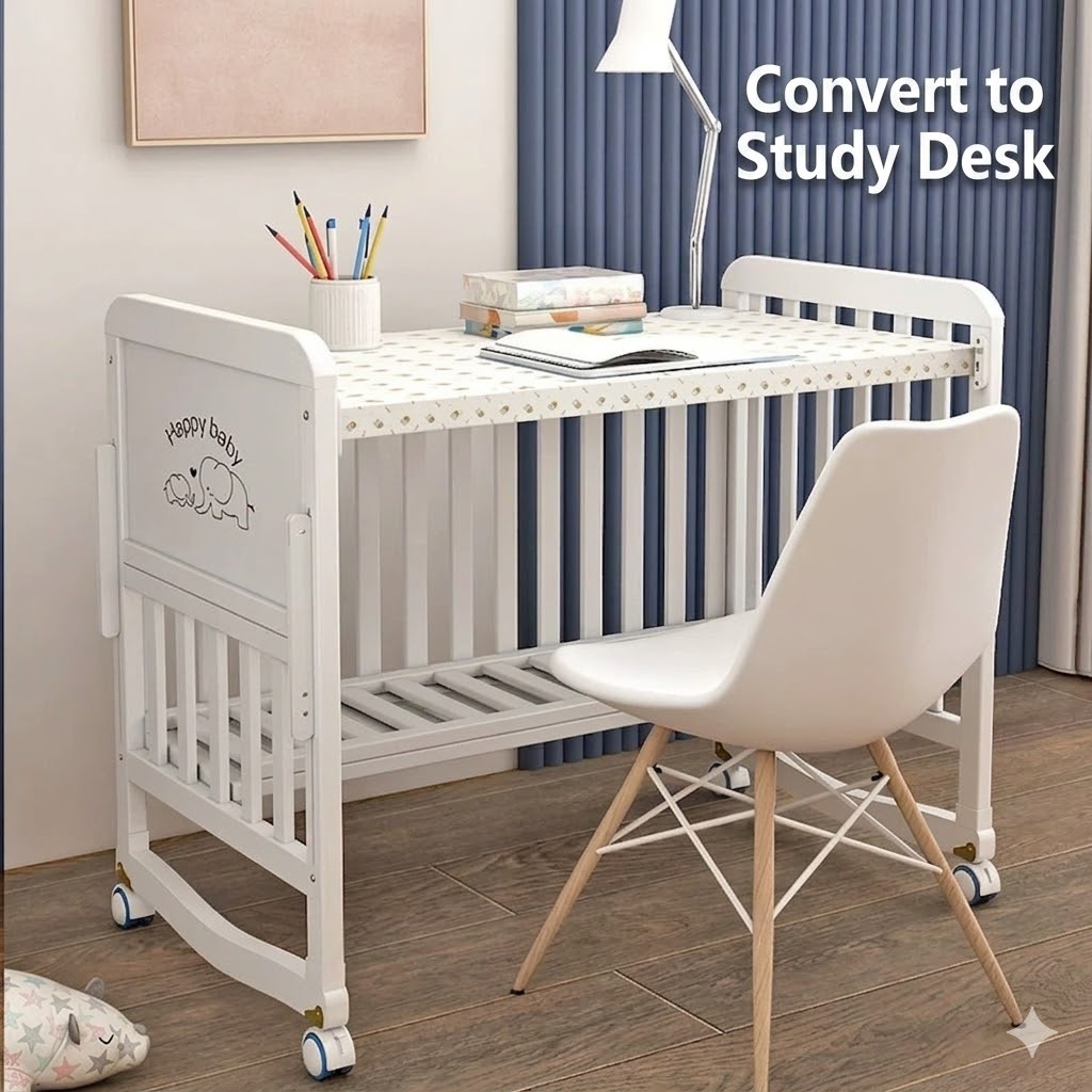 Tempat Tidur Bayi Premium dari - Convertible Crib Set ulasan dan harga