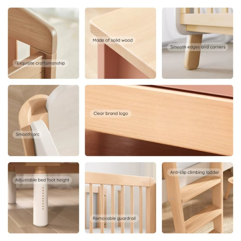 Set furnitur bayi multifungsi  - Convertible Crib Set ulasan dan harga