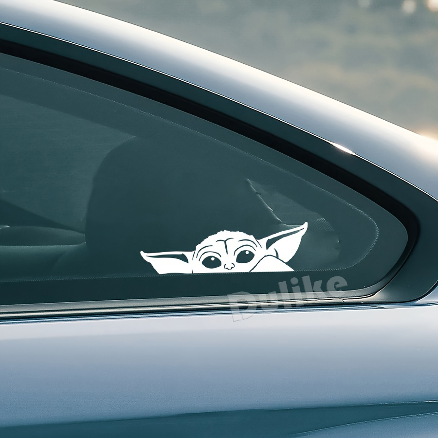Stiker Vinyl Baby Mandalorian  - Baby Yoda Nursery Decor ulasan dan harga