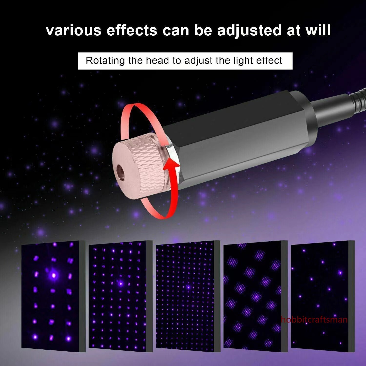 LED Mini Proyektor Lampu Malam - Night Light Projector Stars ulasan dan harga
